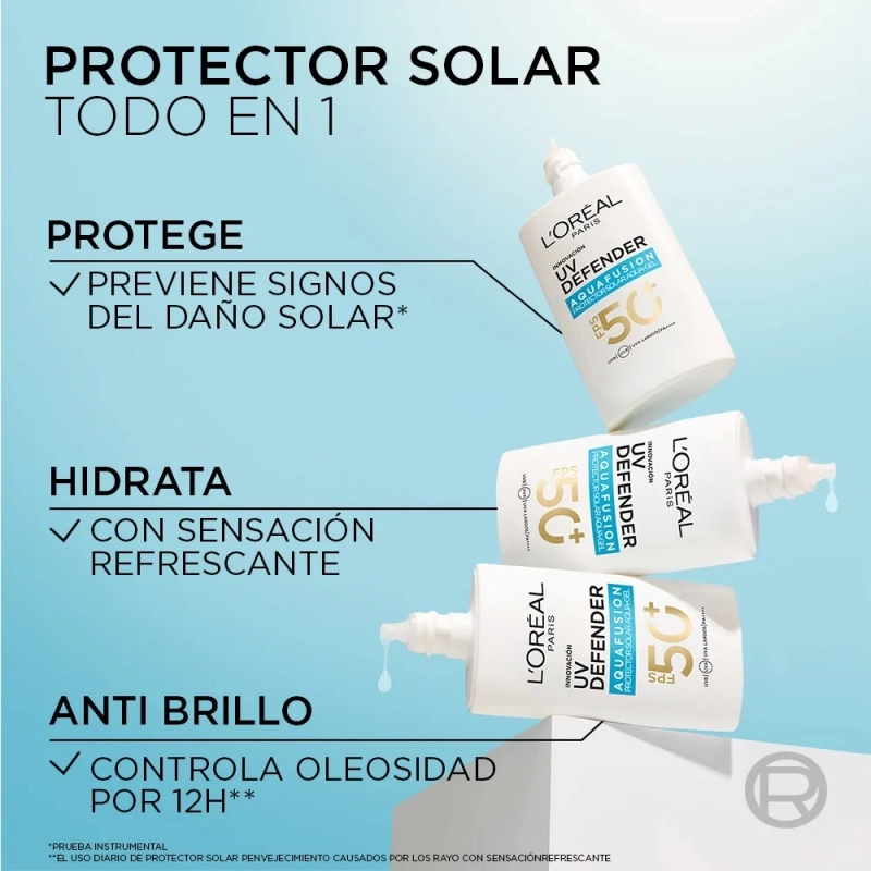 LOREAL UVDEF AQUA FUS GEL